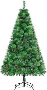 HOMCOM Sapin Artificiel 180 cm - Élégance et Réalisme
