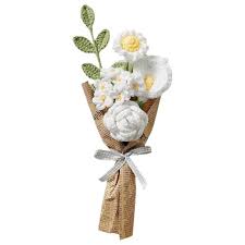 Bouquet Tricotées Tournesol Artificielles - Éclat de Joie pour Toute Occasion