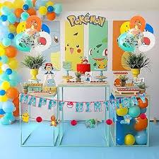 Lot Bannières Papier Pokémon : La Décoration Parfaite pour un Anniversaire Magique