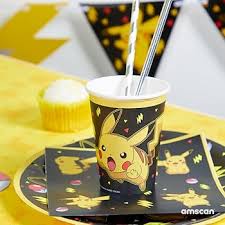 Gobelets Officielle d'anniversaire Pokémon - Idéal pour une fête magique