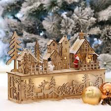 Valery Madelyn : Élégance en Décoration de Noël en Bois