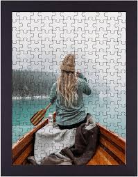 Cadre Puzzle 1000 Pièces Milano en Acrylique - Rahmendesign24