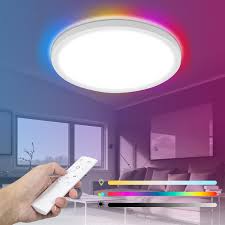 Plafonnier Dimmable Neoglint avec Télécommande - Éclairez Votre Espace avec Style