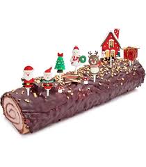 Décoration Gâteau Joyeux Bonhomme pour une Bûche de Noël Magique