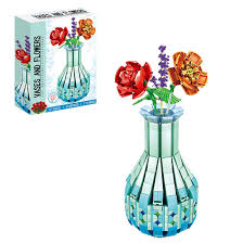 Vase LEGO TopBau Bouquet Fleurs 10280 - L'Art de la Décoration