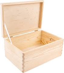 Boîte de rangement en bois élégante pour documents