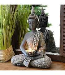 Bougeoir Ciment Bouddha 15 : L'Élégance Spirituelle pour Votre Décoration Intérieure
