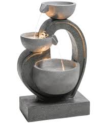 Fontaine Jardin Heart en Polyrésine - Élégance et Sérénité