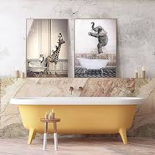 Affiche de Baignoire ZFTCN - Décoration Élégante pour Salle de Bain