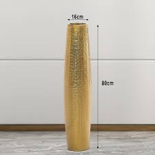 Vase de sol en céramique moderne avec branches décoratives