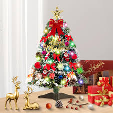 Ornements Lumineux Artificiels pour un Sapin de Noël Éblouissant